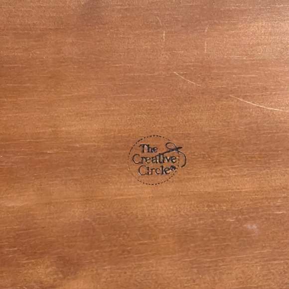 Vintage Crossstitch Decorative Tray - Picture 7 of 8